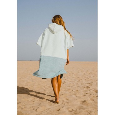 Original Poncho Towel Changing Robe - Seafoam Green / Turquoise Teal